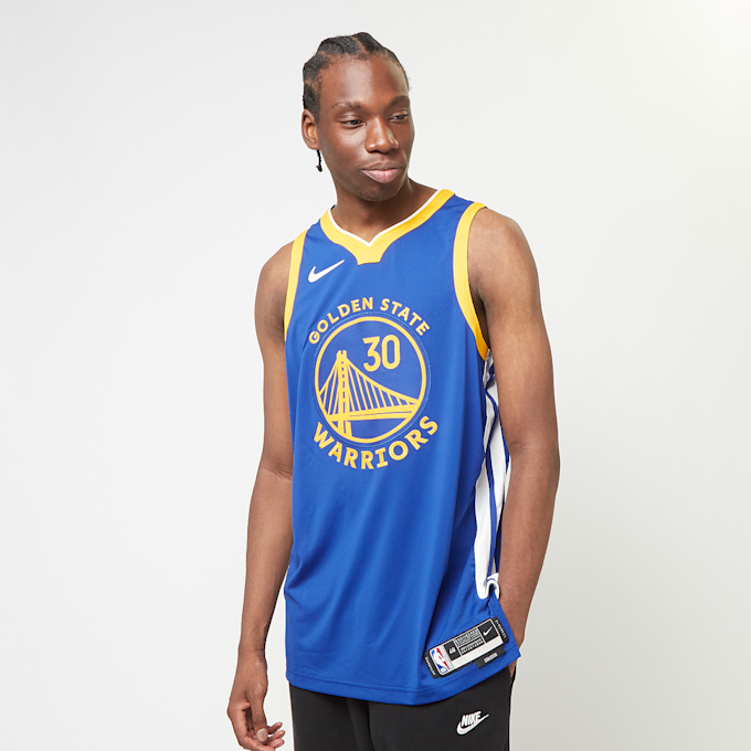 Nike Stephen Curry Warriors Icon Edition 2020 NBA Authentic Trikot blau 32652 1
