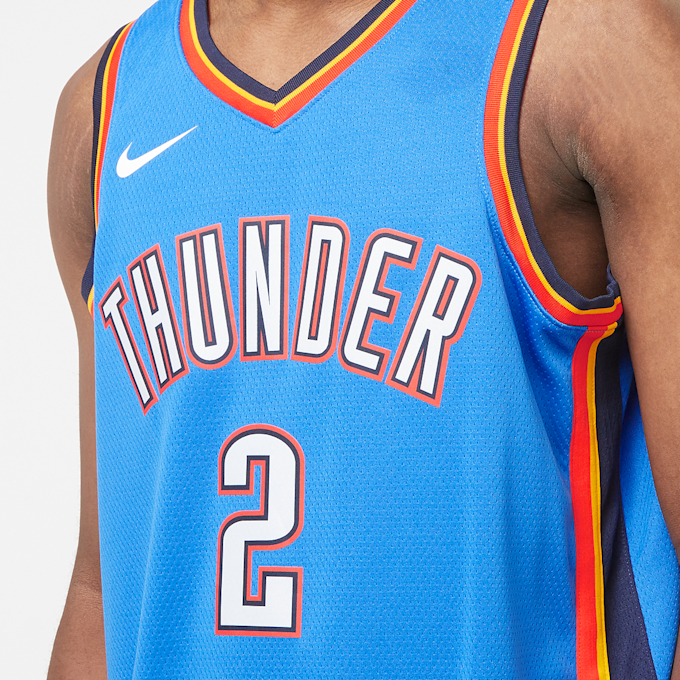 Nike   Shai Gilgeous-alexander Oklahoma City Thunder Icon Edition 2022/23 NBA Swingman Trikot blu 32653 3