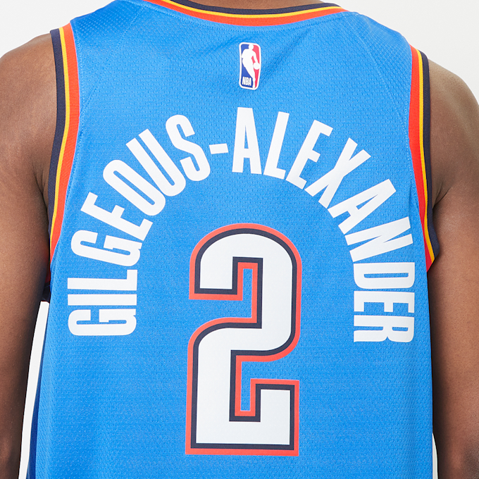 Nike Shai Gilgeous-alexander Oklahoma City Thunder Icon Edition 2022/23 NBA Swingman Trikot blau 32653 6