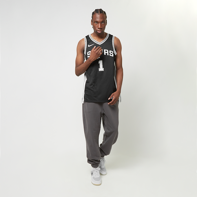 Nike Victor Wembanyama San Antonio Spurs Icon Edition 2022/23 NBA Swingman Jersey preto 32654 7