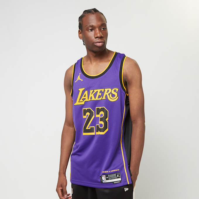 Jordan LeBron James Los Angeles Lakers Statement Edition Dri-FIT NBA Swingman Jersey ljubičasta 32656 1
