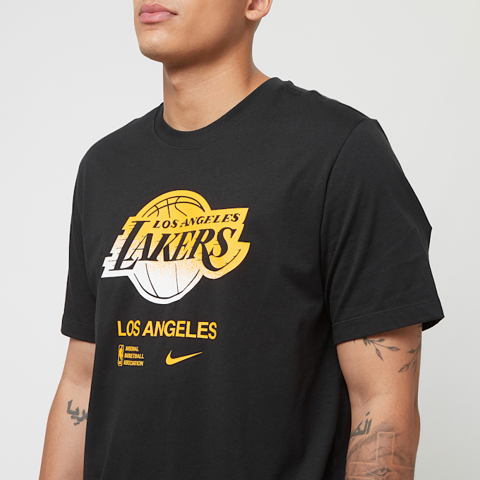 Nike Los Angeles Lakers Courtside NBA T-Shirt nero 32664 3