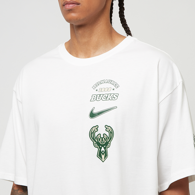 Nike NBA MIL VSY Shortsleeve Tee branco 32666 3