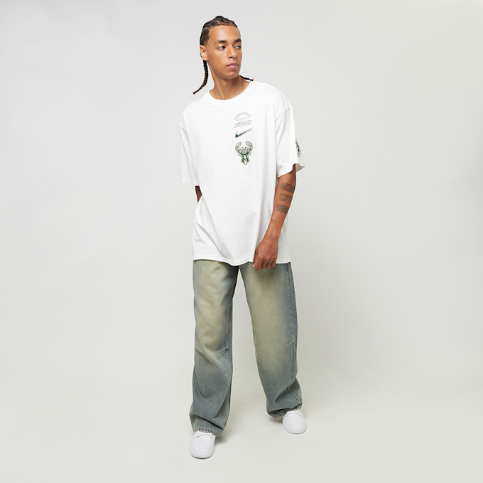 Nike NBA MIL VSY Shortsleeve Tee branco 32666 6