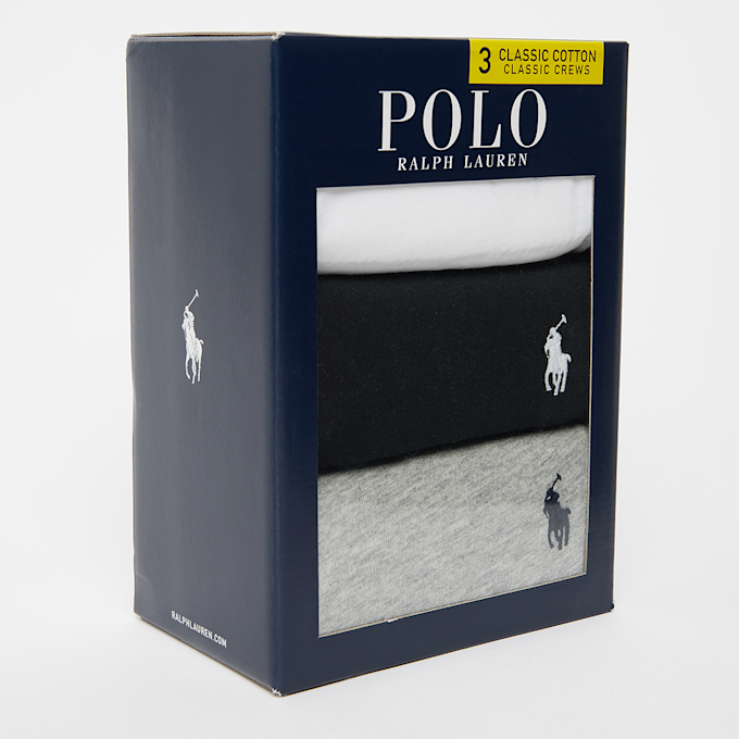 Polo Ralph Lauren Crew Undershirt (3 Pack) multicolore 32696 8