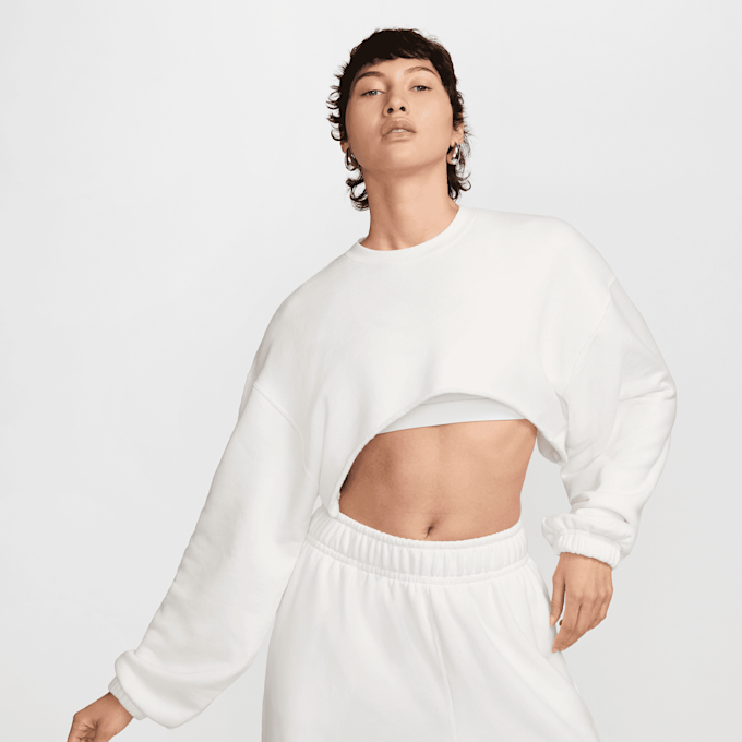 Nike   Sportswear Dance Oversized Shrug bianco 32735 1