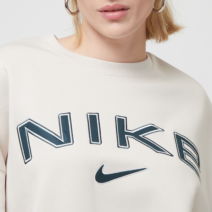 Nike Sportswear Phoenix Fleece Oversized Crew Neck Sweater bege 32739 3