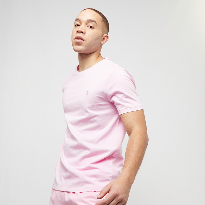 Polo Ralph Lauren Custom Slim Fit Jersey Crewneck T-Shirt rosa 32742 1