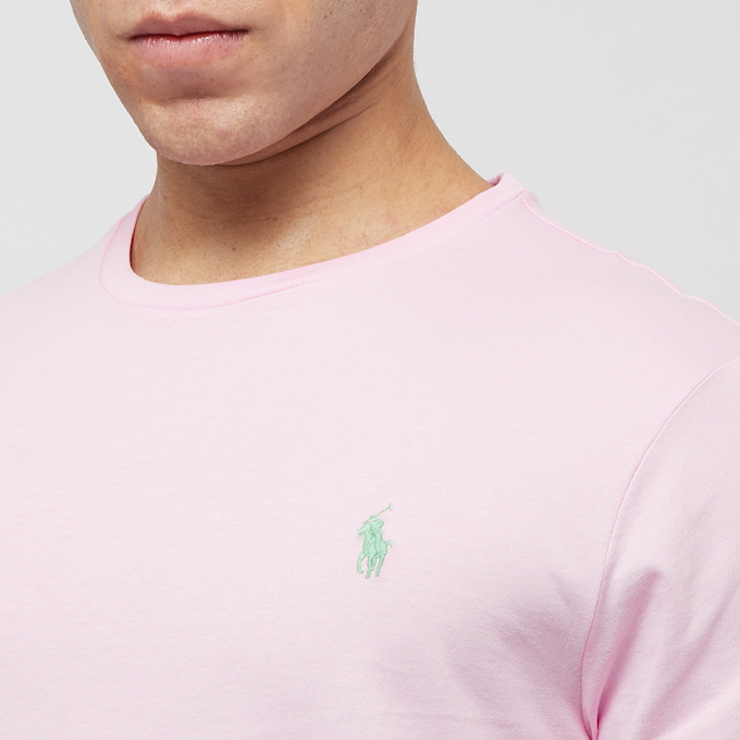 Polo Ralph Lauren Custom Slim Fit Jersey Crewneck T-Shirt rosa 32742 3