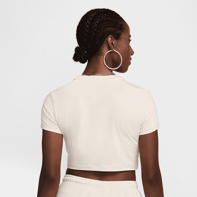 Nike Sportswear Chill Knit Crop beż 32750 2
