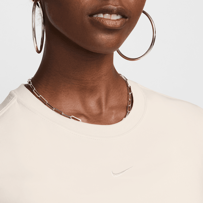 Nike Sportswear Chill Knit Crop bege 32750 3