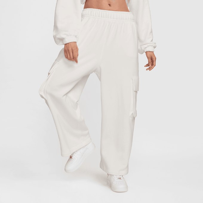 Nike Sportswear Dance Oversized Fleece Pants bege 29475 1