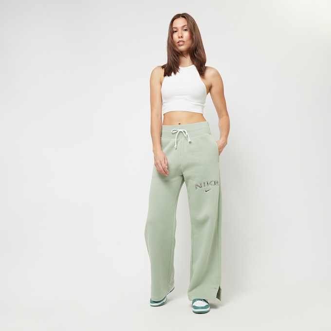 Nike Sportswear Phoenix High-Rise Logo Wide Leg Pants vert 29480 4