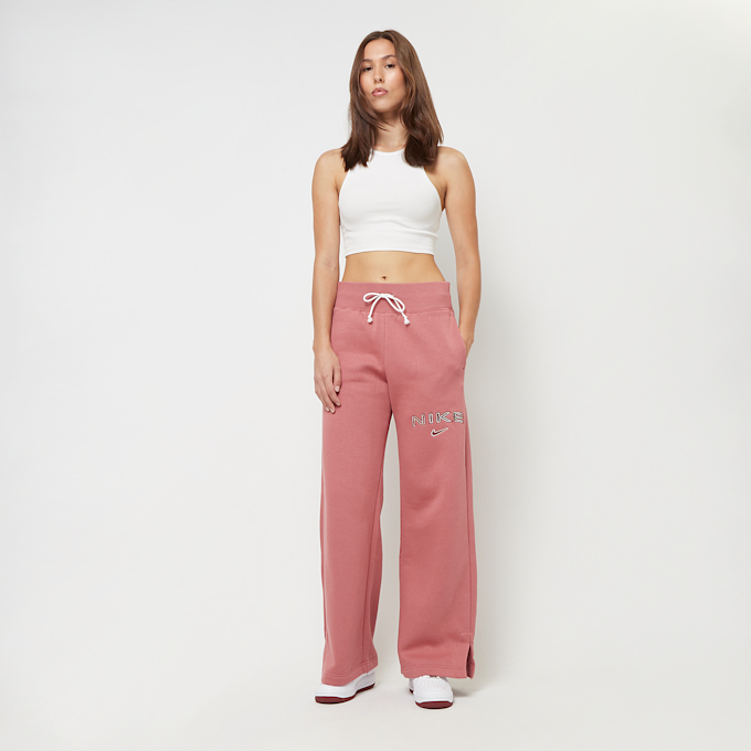 Nike Sportswear Phoenix High-Rise Logo Wide Leg Pants różowy 29481 4