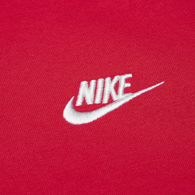 Nike Sportswear Club Fleece Hoodie vermelho 29485 3
