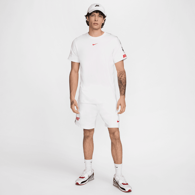 Nike Sportswear Repeat Tee bianco 29598 5