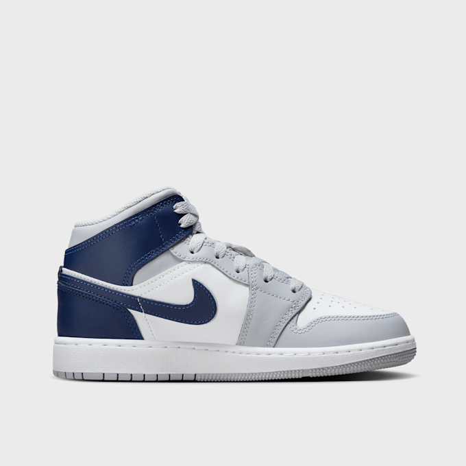 Jordan Air Jordan 1 Mid (GS) cinzento 29633 2