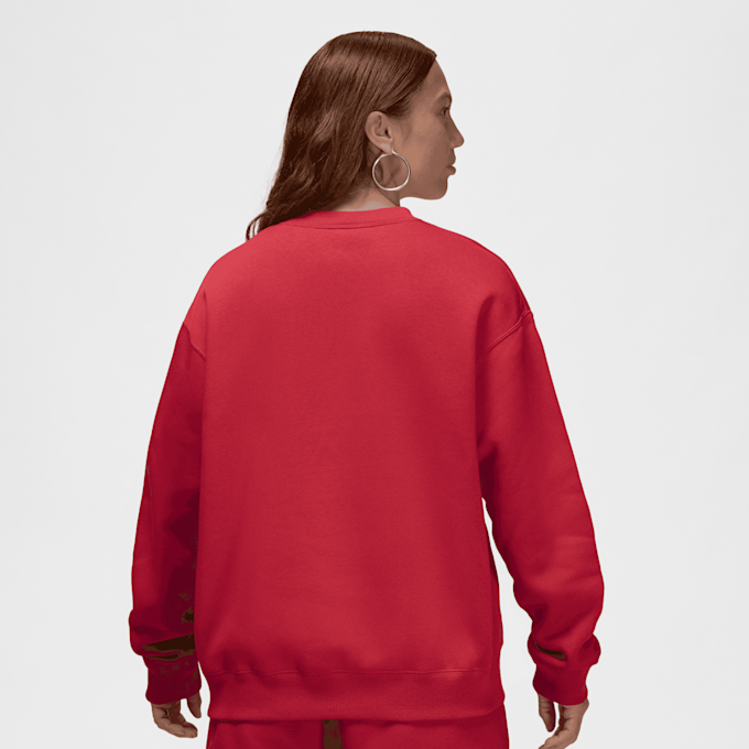 Jordan Brooklyn Fleece Crew-Neck Sweatshirt czerwony 29636 2