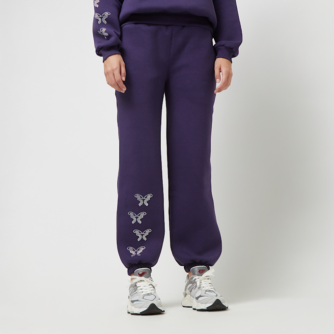 Felicious Regular Sweatpants Rhinestones viola 29638 1