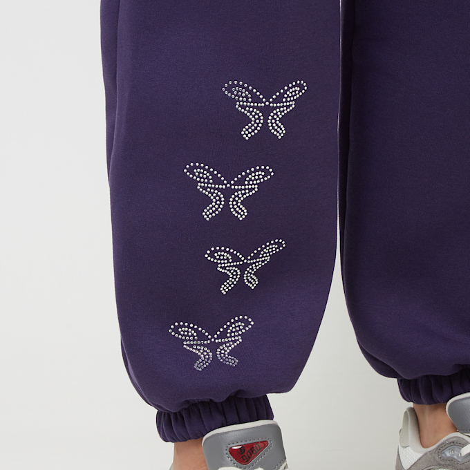 Felicious Regular Sweatpants Rhinestones pourpre 29638 3