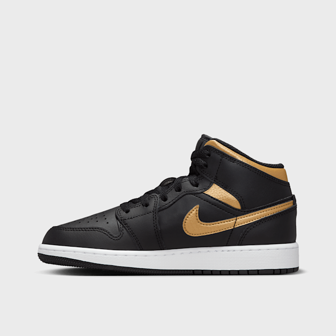 Jordan Air Jordan 1 Mid (GS) nero 29639 1