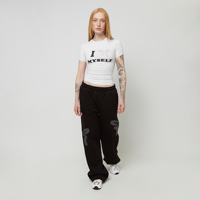 Felicious Love Yourself Babytee Rhinestones biały 29660 4