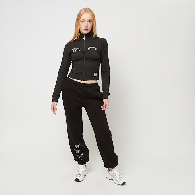 Felicious Cropped Jersey Cardigan crna 29674 4