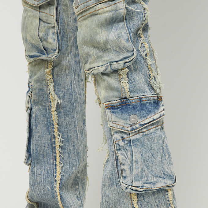 First Row Utility Cargo Stack Medium bleu 29698 4