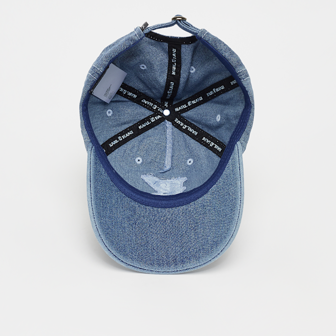 Karl Kani Embroidery Denim Baseball Cap Vintage blu 41476 3