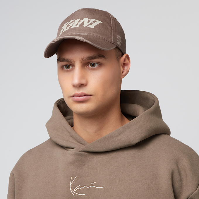 Karl Kani Vanished Distress Baseball Cap smeđa 41493 5