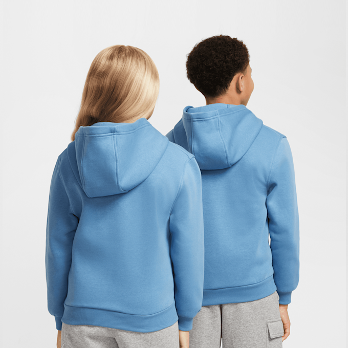 Nike Sportswear Club Fleece Hoodie Fullzip Longsleeve LBR blu 29739 2