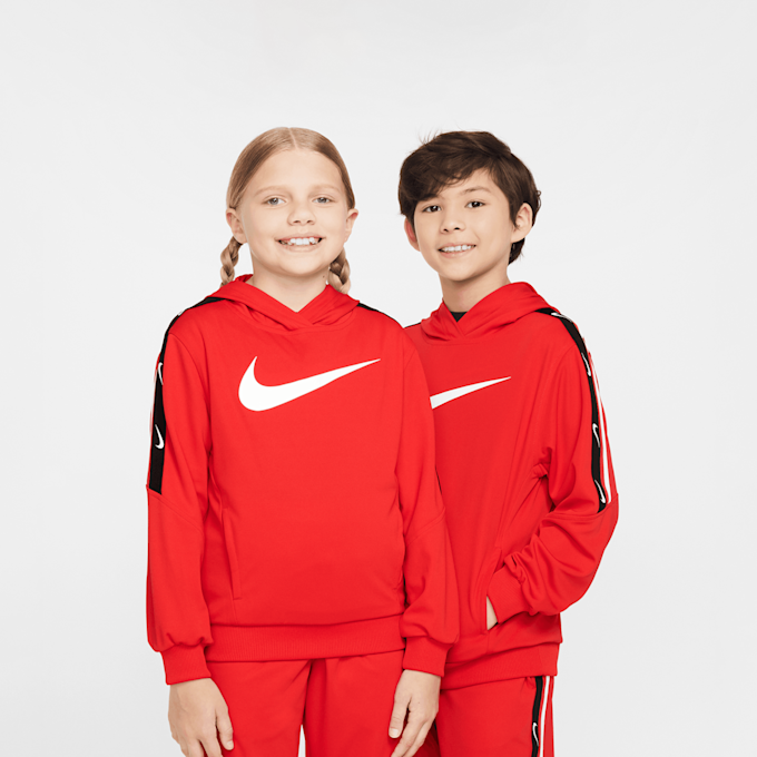 Nike   Sportswear Club+ Hoodie czerwony 29743 1