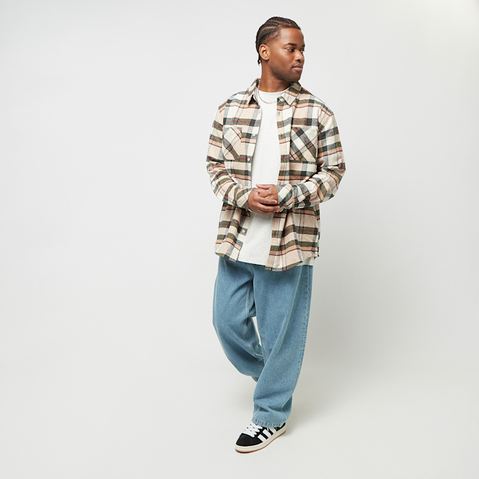 Urban Classics Checked Mountain Shirt beige 29815 5