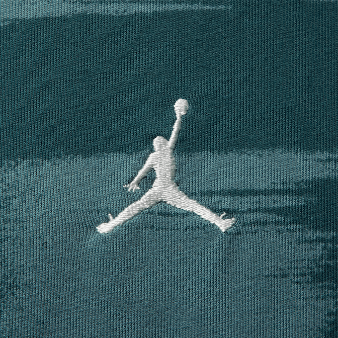 Jordan MVP Shortsleeve All Over Print Crew vert 29891 3