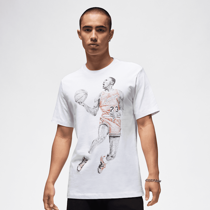 Jordan Brand Dot MJ Shortsleeve Crew weiß 29893 1