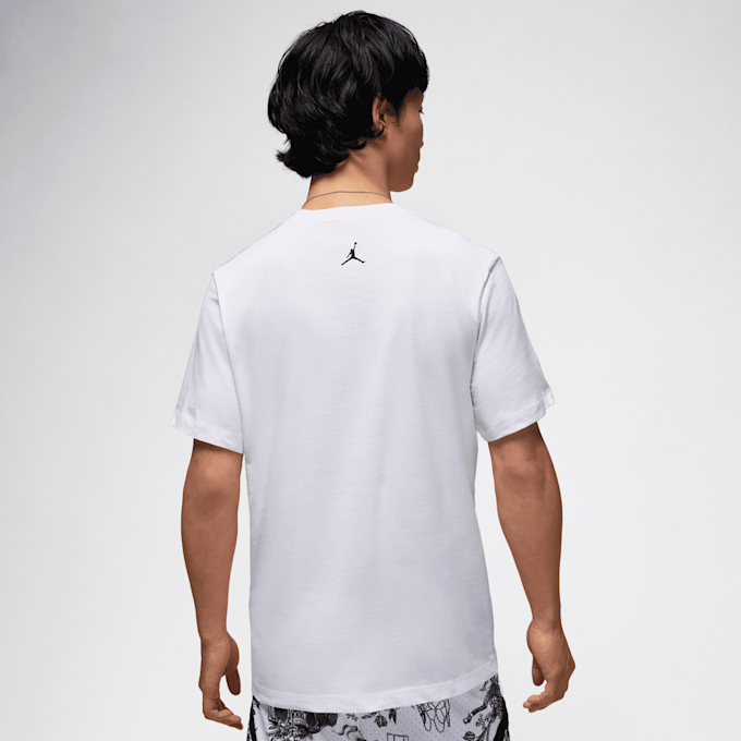 Jordan Sport JM Dry Fit Shortsleeve Crew weiß 29898 2