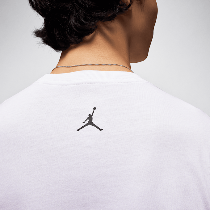 Jordan Sport JM Dry Fit Shortsleeve Crew blanc 29898 5