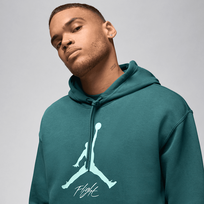 Jordan Essentials Fleece Baseline Hoodie verde 29900 3