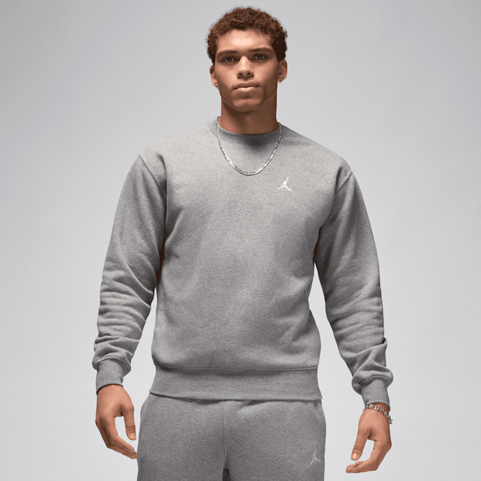 Jordan Brooklyn Fleece Crewneck cinzento 29914 1