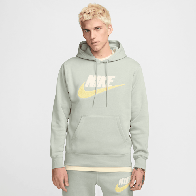 Nike Club Fleece Hoodie cinzento 29933 1