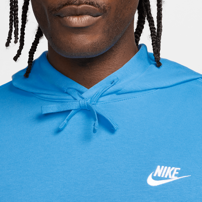 Nike   Sportswear Club Hoodie French Terry blauw 29965 3