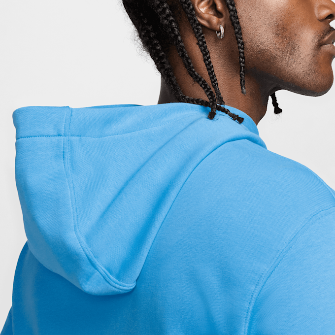 Nike   Sportswear Club Hoodie French Terry blauw 29965 6
