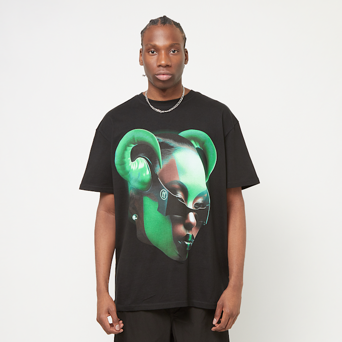 Forgotten Faces Green Empress Oversize Tee crna 30015 1