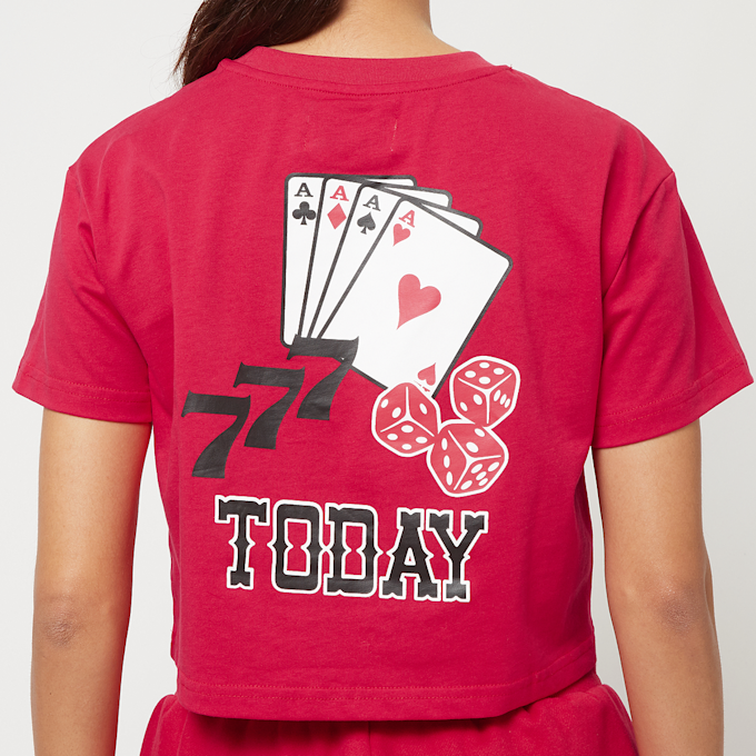 First Row Get Lucky Tee rood 30056 4