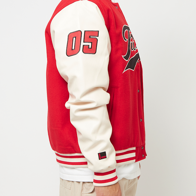 FUBU Varsity Block College Jacke rot 32780 5