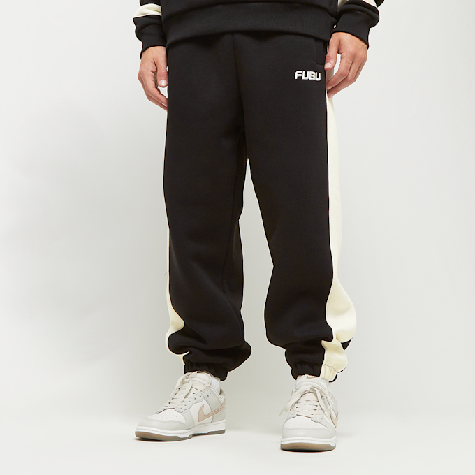 FUBU Corporate Sprts Check Jogger negro 32788 1