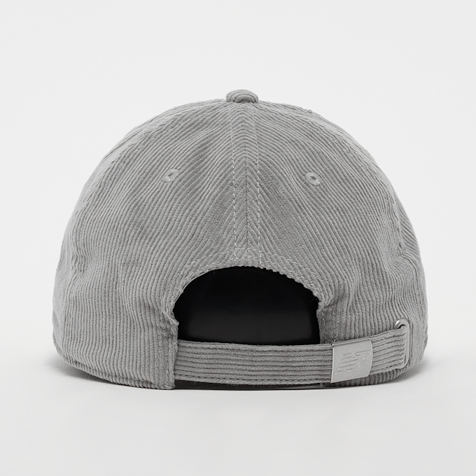 New Balance 6 Panel Washed Corduroy Hat grijs 32809 2