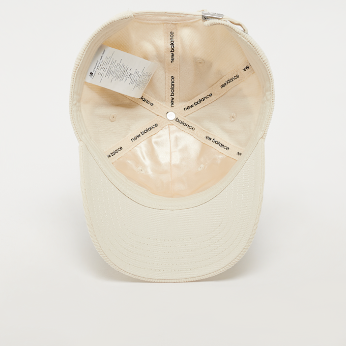 New Balance 6 Panel Washed Corduroy Hat beige 32810 3