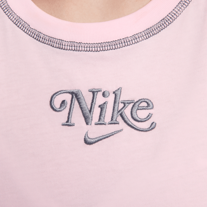 Nike   Sportswear Crop Tee rosa  32811 3