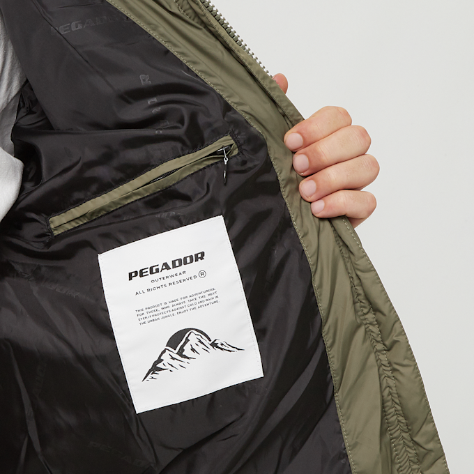 Pegador Marten Puffer Jacket grün 32834 4